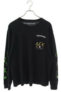 クロムハーツ 長袖カットソー サイズ:XL MATTY BOYSexRecordsプリント長袖カットソー 中古 OS06