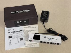 Custom Audio Japan CAJ AC DC Station III 3 パワーサプライ 通電のみ確認済み 現状品 