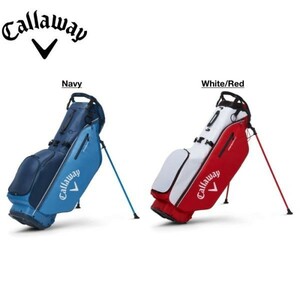 ★新品★送料無料★ キャロウェイ Callaway Fairway + シングルストラップ スタンドバッグ Navy/White/Red