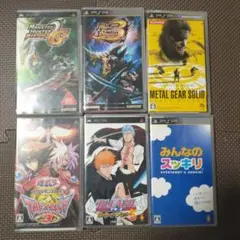 PSP ソフト　6本まとめ売り