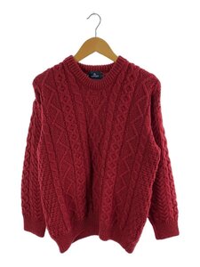 aran WOOLLEN MILLS/セーター(厚手)/S/ウール/RED