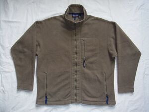 ☆ 00s USA製 Patagonia パタゴニア FA00 Synchilla Jacket II シンチラ フリース ジャケット sizeXL マッシュルーム ☆古着 オールド 90s