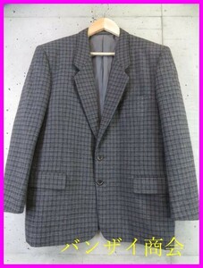 9240b11◆最高級◆Chistian Dior クリスチャンディオール チェック柄 ウール シングルジャケット M/ブレザー/テーラード/スーツ/良品です