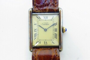 A018-00000◎ CARTIER カルティエ 590005 ヴェルメイユ クォーツ 腕時計 現状品③◎