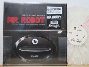 2LP★『ミスター・ロボット OST』MAC QUAYLE / MR. ROBOT: VOLUME 3(ラミ・マレック主演/TV SOUNDTRACK/RED TRANPARENT VINYL/ポスター付)