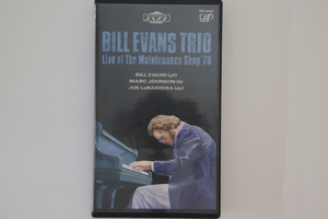 VHS Bill Evans Trio Live At The Maintenance Shop 79 VPVR60647 VAP /00300