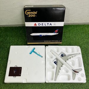 【開封済み保管品】『2-028』Gemini200 DELTA ボーイング 777-200LR 1/200 模型 G2DAL268 旅客機