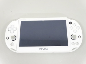 動作確認済み 初期化済み SONY ソニー Playstation Vita プレイステーション ヴィータ PCH-2000 本体 プレステ PS ホワイト 白 ゲーム機