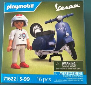 即決あり！新品未開封プレイモービル 71622 VESPA ベスパ　ブルー　playmobil yoru ドールハウス　ミニチュア