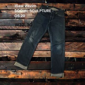 ビズビム 15aw visvim SOCIAL SCULPTURE 05.2R W32L30