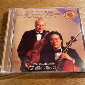 ■ CD BRAHMS DOUBLE CONCERTO Stern・Ma・Abbado 88697 55375 2