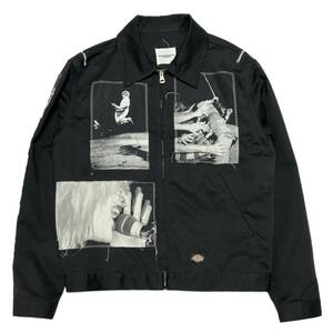 TAKAHIRO MIYASHITA the Soloist タカヒロミヤシタザソロイスト　xDickies Chales peterson Filims jacket ブラック サイズ:S