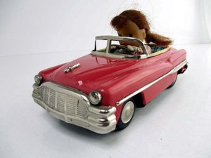 1959年日本製 　Suzy　Convertible Car 完動ほぼ美品 長さ約18cm