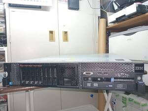 【YDT1083】★IBM System x3650 M2 Intel Xeon X5570 2.93GHz/4GB/HD欠品/DVD-RW/BIOS確認済み★中古