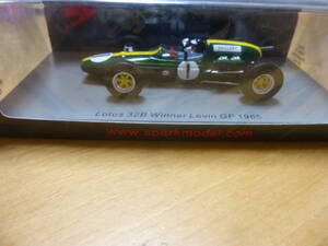 スパーク 1/43 Lotus 32B No.1 Winner Levin GP 1965 - Tasman Champion