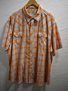 WRANGLER ラングラー 半袖ウエスタンシャツ ボタンシャツ s/s Western shirt 5065