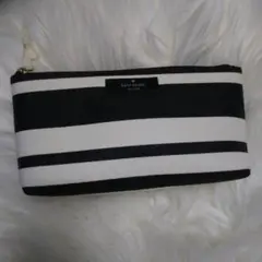 kate spade ストライプポーチ