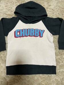 CHUBBYGANGパーカートレーナー90チャビー　トレーナー　kids トップス　パーカー