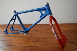 70s80s FRAME＋FORK Raleigh RAMPAR400　(OLD BMX schwinn ＭUSCLEBIKE