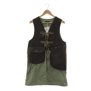 Engineered Garments エンジニアードガーメンツ 【lay2192R】 サイズXS Cotton Moleskin 2way Fishing Vest LN128 タグ付 MR