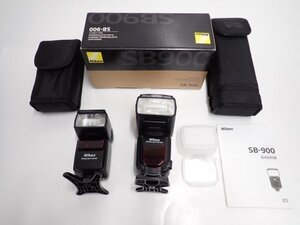 Nikon SB-900 + SB-600 ニコン ストロボ フラッシュ スピードライト 動作品 ★ 70D6C-13