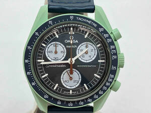 Swatch ×OMEGA スォッチオメガ S033G100 MISSION ON EARTH クォーツ 腕時計
