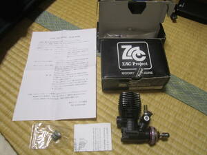 ZAC OS 12TZ5 エンジン & ZAC ハイパワーマフラー (新品) 41500円 (税 送料別の品) ハイパフォーマンス GP RC ENGINE MADE IN JAPAN コンボ