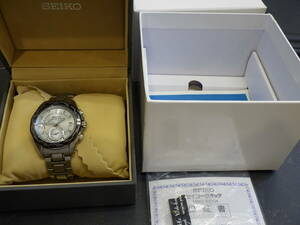 SEIKO セイコー BRIGHTZ ブライツ 8B53-0AG0 電波 ソーラー メンズ