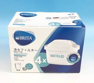 未開封 未使用 BRITA 浄水フィルター マクストラプラス 4個入 ポット型浄水機 交換用 カートリッジ キッチン 食卓 ブリタ