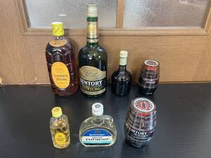 古酒 未開栓 サントリー ウイスキー ブランデー ミニボトル NIKKA ニッカ ウィスキー オールドパー 等 まとめ売り お酒 SUNTORY