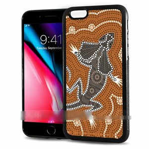 iPhone 6 Plus 6S Plus アイフォン シックス エス プラス アボリジニ アボリジナルアート スマホケース スマートフォン カバー