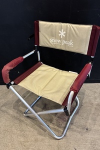 【送料無料】東京)◇Snow Peak スノーピーク パッドインチェア LV-052PR