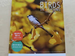 日本野鳥の会2025カレンダーBIRDS IN SEASONS定価1320円新品