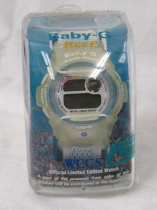 2【時計】　カシオ CASIO　Baby-G　Reef　W.C.C.S.　コバルトダムセル　ベビーＧ　BG-370WC-2ＣT　腕時計　電池切れ　保管品