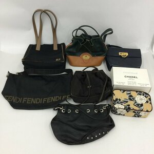 FENDI/FURLA/CHANEL/BOTTEGA VENETA/Salvatore Ferragamo/他 バッグ ポーチ 7点 おまとめ【CFAD6012】