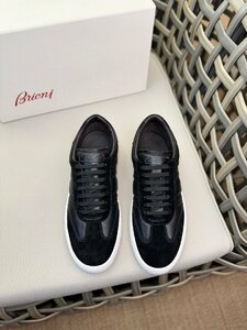 Brioni　ブリオーニ　メンズ　スニーカー　レザー　牛革　靴　シューズ　カジュアル　色豊富　39-44　サイズ選択可能　4158