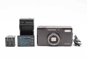 CONTAX コンタックス TVS DIGITAL Black ブラック コンパクト デジタルカメラ コンデジ (4360)