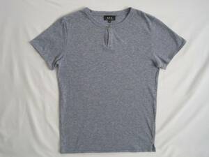 A.P.C.アーペーセー ヘンリーネックTシャツ　XS