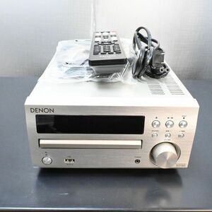 ☆03324 【中古・店舗併売品】 DENON RCD-M40 CDレシーバー 2015年製 オーディオ 音響機器 デノン