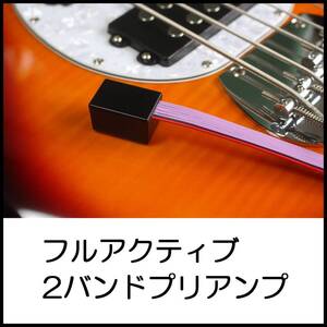 2バンドプリアンプ アクティブサーキット バルトリーニ 6 Bartolini aguilar NTBT