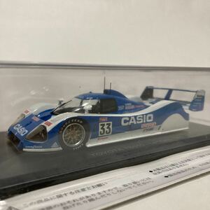 アシェット ル・マン 24時間レースカーコレクション 1/43 TOYOTA TS010 #33 1992年 トヨタ CASIO ZENT TRD ミニカー モデルカー