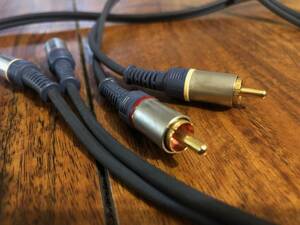 audio-technica　オーディオテクニカ　audio-cable　RCAケーブル　OFC　JIS規格に基づき「純度99.96%以上」　約1.5m