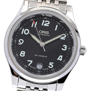 オリス ORIS 7490 デイト 自動巻き メンズ _831670