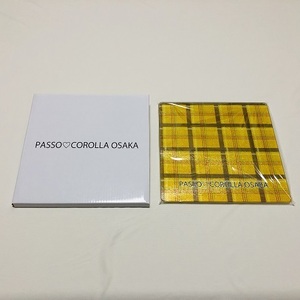 ★PASSO COROLLA / オリジナルキッチンプレート　チェック柄　＜非売品＞