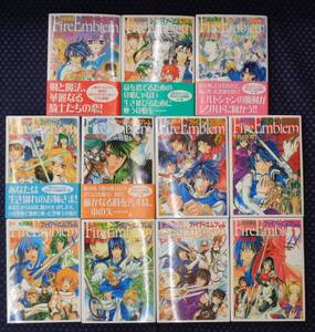 【 ファイアーエムブレム 聖戦の系譜 文庫版 全11巻完結セット 】大沢美月 メディアファクトリー MF文庫