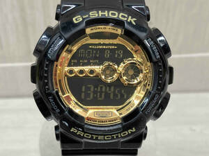 CASIO G-SHOCK GD-100GB- 1JF クォーツ ケースサイズ 4.5cm ラバーベルト ケースキズあり