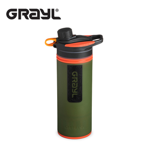 浄水ボトル 浄水器 水筒 グレイル GRAYL 710ml ジオプレス ピュリファイヤー アウトドア キャンプ ハイキング gr400oas