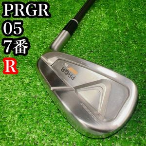 PRGR プロギア 05 FORGED 7番　アイアン 純正　カーボン