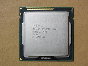 ■Intel Pentium G630 SR05S 2.70GHz Sandy Bridge LGA1155 2コア 2スレッド ① (Ci0118)