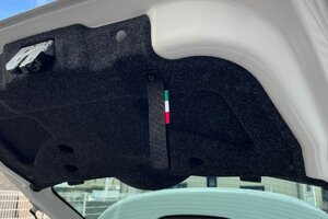 ABARTH500 595 695/FIAT500 テールゲートストラップ/トリコロールタグ【core OBJ】新品/Tail Gate Strap/CO-TGS-FA01/